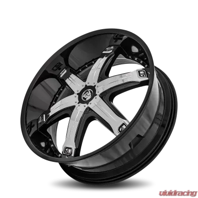 Diablo Fury Wheel 26x10 Blank 30 78.1 Gloss Black - FUR-261BLNK3078LB